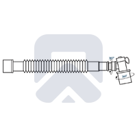 Удлинитель дыхательного контура (шарнир 360°) 