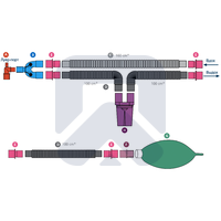 Контур дыхательный вентиляционный (конфигурируемый/растяжимый) (В)
